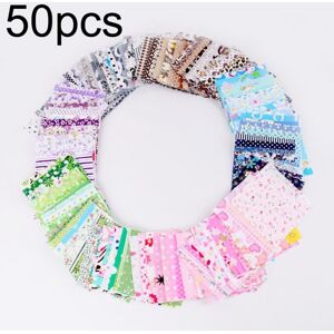 Unbranded 50Pcs Cotton Fabric DIY Handmade Patchwork Quilting Sewing Craft Scrapbook Cloth Unbranded 50Pcs Cotton Fabric DIY Handmade Patchwork Quilting Sewing Craft Scrapbook Cloth