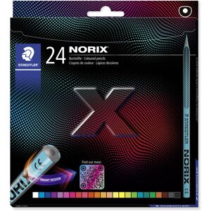 STAEDTLER Colouring Pencils - NORIX - 24 Assorted Colours - Pack of 24, 186 C24 STAEDTLER Colouring Pencils - NORIX - 24 Assorted Colours - Pack of 24, 186 C24