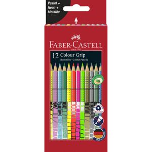 Faber Castell 201569 Grip Colour Pencil (Pack of 12) Faber Castell 201569 Grip Colour Pencil (Pack of 12)