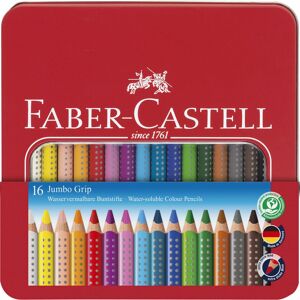 Faber Castell Jumbo Grip Colour Pencils Tin Faber Castell Jumbo Grip Colour Pencils Tin