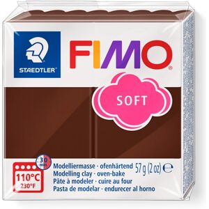 STAEDTLER 8020-75 FIMO Soft Oven-Hardening Polymer Modelling Clay - Chocolate (1 STAEDTLER 8020-75 FIMO Soft Oven-Hardening Polymer Modelling Clay - Chocolate (1