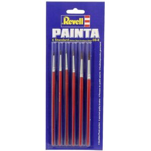 Revell Paint Brush Set (Painta Standard), 6 Brushes Revell Paint Brush Set (Painta Standard), 6 Brushes