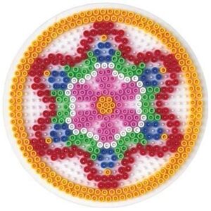 Round plate for medium beads - HAMA - Large Round Midi Plate - Support for patte Round plate for medium beads - HAMA - Large Round Midi Plate - Support for patte