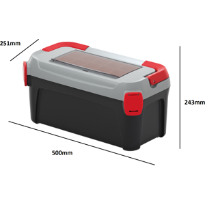 Prosperplast (Model 4) Craft Tool Make Up Storage Organiser Sewing Box DIY Toolbox Tote Tray Prosperplast (Model 4) Craft Tool Make Up Storage Organiser Sewing Box DIY Toolbox Tote Tray