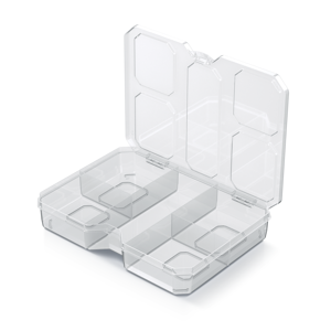 Prosperplast (Model 3) Transparent Box Organiser Crafts Fishing Sewin Case Small Parts DIY Sc Prosperplast (Model 3) Transparent Box Organiser Crafts Fishing Sewin Case Small Parts DIY Sc