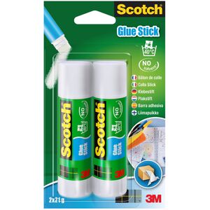 Scotch Permanent Glue Stick, 2 Sticks, 21g per Stick - Solvent-Free and Water-Ba Scotch Permanent Glue Stick, 2 Sticks, 21g per Stick - Solvent-Free and Water-Ba