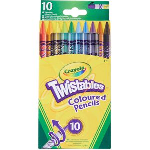 CRAYOLA Twistables Colouring Pencils, Simply Twist for More Colouring Fun - No N CRAYOLA Twistables Colouring Pencils, Simply Twist for More Colouring Fun - No N
