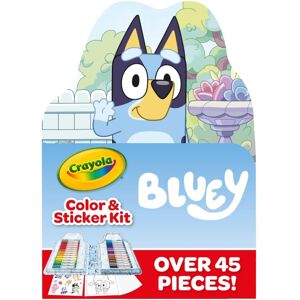 Crayola Bluey Art Kit for Kids (45pcs), Bluey Coloring Book Pages, Bluey Sticker Crayola Bluey Art Kit for Kids (45pcs), Bluey Coloring Book Pages, Bluey Sticker