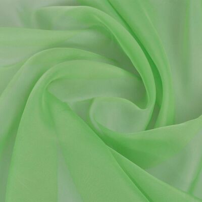 vidaXL Voile Fabric 1.45 x 20 m Green - Fabric vidaXL Voile Fabric 1.45 x 20 m Green - Fabric