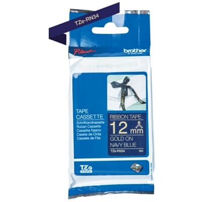 Brother TZE-RN34 P-Touch Ribbon, 12mm x 4m Brother TZE-RN34 P-Touch Ribbon, 12mm x 4m