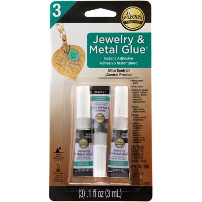 I Love To Create Aleene's Jewelry & Metal Glue 3/Pkg-.1oz I Love To Create Aleene's Jewelry & Metal Glue 3/Pkg-.1oz