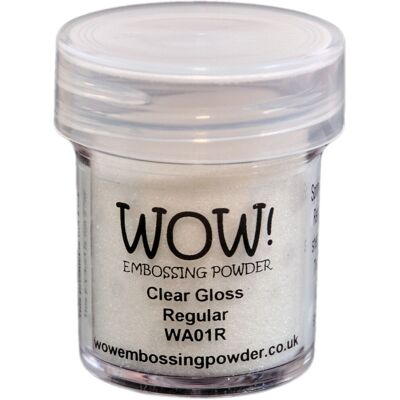 Wow Toys WOW! Embossing Powder 15ml-Clear Gloss Wow Toys WOW! Embossing Powder 15ml-Clear Gloss