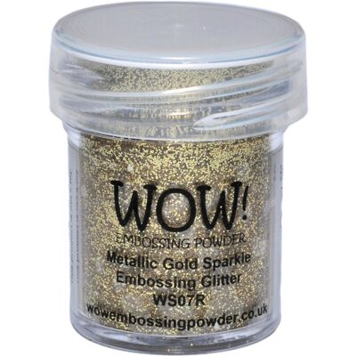 Wow Toys WOW! Embossing Powder 15ml-Metallic Gold Sparkle Wow Toys WOW! Embossing Powder 15ml-Metallic Gold Sparkle