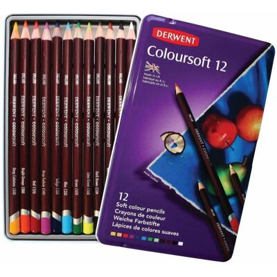 Derwent - Coloursoft Colouring Pencils - Pencils Derwent - Coloursoft Colouring Pencils - Pencils