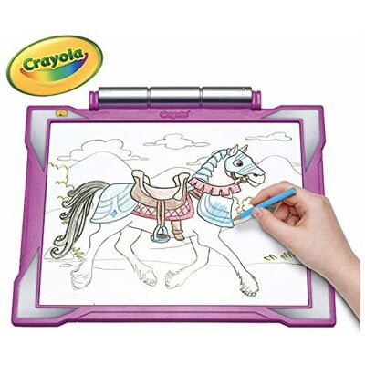Crayola Light Up Tracing Pad - Pink - Kids 5-15 - Drawing Tool Crayola Light Up Tracing Pad - Pink - Kids 5-15 - Drawing Tool