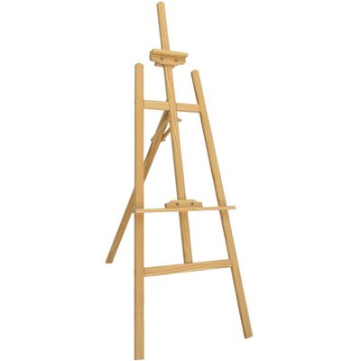 Oypla 5ft Wooden Tripod A-Frame Easel Art Canvas Stand For Painting Oypla 5ft Wooden Tripod A-Frame Easel Art Canvas Stand For Painting