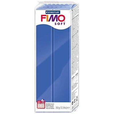 Staedtler - Fimo Soft 8022-33 - Blue - 350g - Modeling clay Staedtler - Fimo Soft 8022-33 - Blue - 350g - Modeling clay