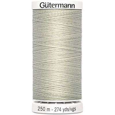 Gütermann Gutermann Sew All Polyester Thread, 250Mtr, Milk White (0299) Gütermann Gutermann Sew All Polyester Thread, 250Mtr, Milk White (0299)