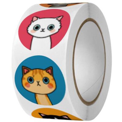 Unbranded Cartoon Cats Cute Stickers Kids Toys Children Reward Seals Label Encouragement S Unbranded Cartoon Cats Cute Stickers Kids Toys Children Reward Seals Label Encouragement S