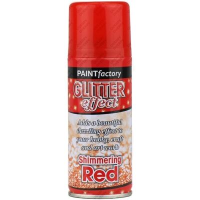 Rapide Red Glitter Spray Paint 200ml Rapide Red Glitter Spray Paint 200ml