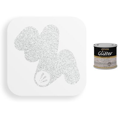 Rust-Oleum Sparkling Silver Glitter Paint Toy Safe 125ml Rust-Oleum Sparkling Silver Glitter Paint Toy Safe 125ml