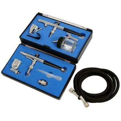 Neilsen Mini Airbrush Kit -Ideal For Crafts Arts Hobbies Model Airbrushing Tool (CT3746) Neilsen Mini Airbrush Kit -Ideal For Crafts Arts Hobbies Model Airbrushing Tool (CT3746)
