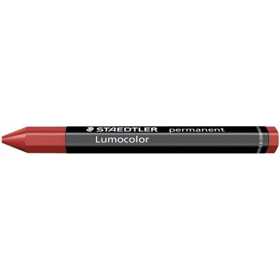 Staedtler 236 Lumocolor Red Jumbo Crayon - Crayon Staedtler 236 Lumocolor Red Jumbo Crayon - Crayon