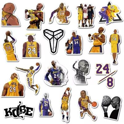 Unbranded (Kobe) NBA stars (including James) stickers Unbranded (Kobe) NBA stars (including James) stickers