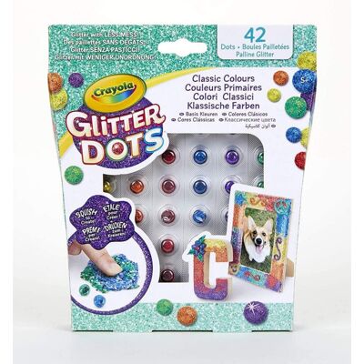 CRAYOLA 04-0803 Set of Assorted Dots for Playing and Creating with Mouldable Gli CRAYOLA 04-0803 Set of Assorted Dots for Playing and Creating with Mouldable Gli