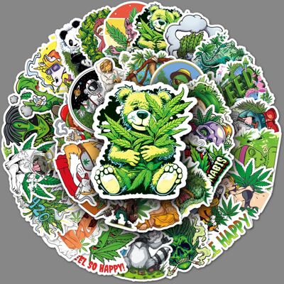 Tianfu 50 pieces of "Creative Trend Green Style" graffiti vinyl waterproof stickers for Tianfu 50 pieces of "Creative Trend Green Style" graffiti vinyl waterproof stickers for
