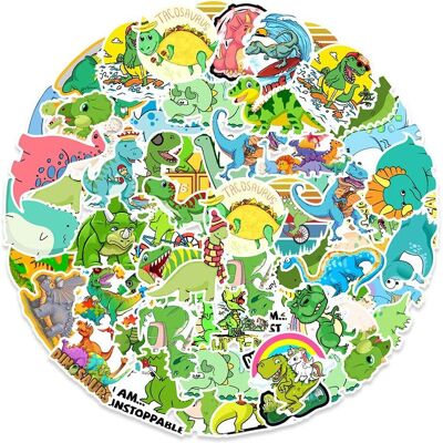 Tianfu 50pcs cute cartoon B graffiti PVC waterproof stickers, cute trendy stickers, sui Tianfu 50pcs cute cartoon B graffiti PVC waterproof stickers, cute trendy stickers, sui
