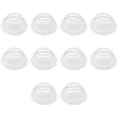 Unbranded 10pcs 9/12/16cm Hemisphere Dome Covers Globe Half Round Clear Bottle Dust-proof Unbranded 10pcs 9/12/16cm Hemisphere Dome Covers Globe Half Round Clear Bottle Dust-proof