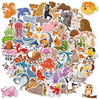 TIANCI Sticker for Water Bottles, 100PCS Cute Vinyl Stickers for School Students Classr TIANCI Sticker for Water Bottles, 100PCS Cute Vinyl Stickers for School Students Classr