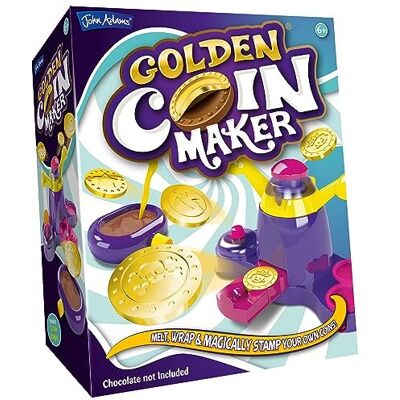 John Adams Golden Coin Maker: Melt, wrap and magically stamp your own coins! John Adams Golden Coin Maker: Melt, wrap and magically stamp your own coins!