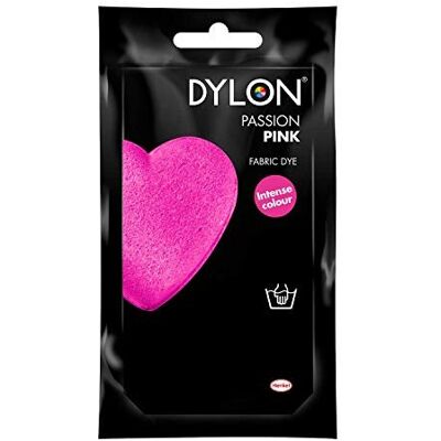DYLON Hand Dye, Fabric Dye Sachet for Clothes, Soft Furnishings and Projects, 50 DYLON Hand Dye, Fabric Dye Sachet for Clothes, Soft Furnishings and Projects, 50