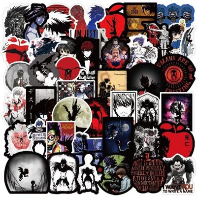 TIANCI 50pcs Anime Japanese Comic Stickers Waterproof Vinyl Stickers Cute Funny Sticker TIANCI 50pcs Anime Japanese Comic Stickers Waterproof Vinyl Stickers Cute Funny Sticker