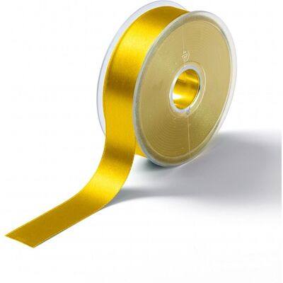 Prym Lemon Satin Ribbon - 25mm - per metre Prym Lemon Satin Ribbon - 25mm - per metre
