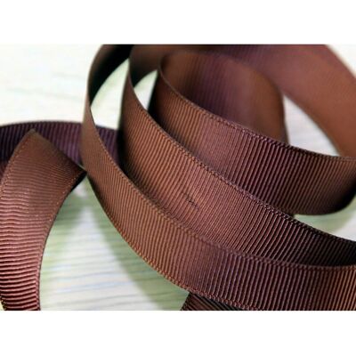 Prym 26mm Ribbed Polyester Tape - Brown - Product Type Prym 26mm Ribbed Polyester Tape - Brown - Product Type