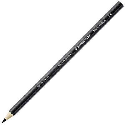 Staedtler 185-9 Noris Colour Colouring Pencils - Black (Box of 12) Staedtler 185-9 Noris Colour Colouring Pencils - Black (Box of 12)
