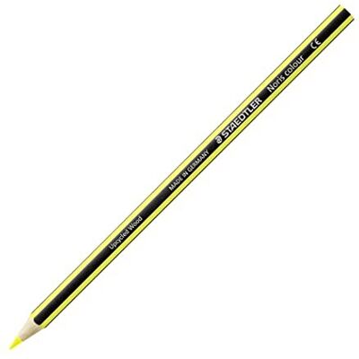 Staedtler 185-10 Noris Colour Colouring Pencils - Yellow (Box of 12) Staedtler 185-10 Noris Colour Colouring Pencils - Yellow (Box of 12)