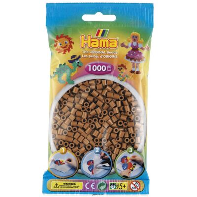 Hama Bag 1000Â Midi Beads Brown N, 207-76 Hama Bag 1000Â Midi Beads Brown N, 207-76