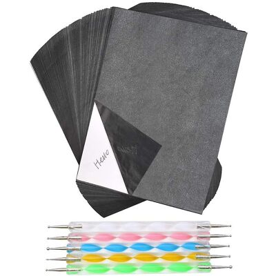 Unbranded 100 Sheets Carbon Paper, A4 Graphite Transfer Paper For Tracing And Copying Art, Unbranded 100 Sheets Carbon Paper, A4 Graphite Transfer Paper For Tracing And Copying Art,