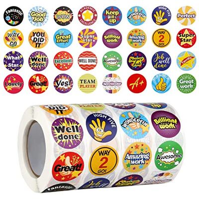GOTRUST 2000pcs Reward Stickers For Children 32 Designs Personalised Teacher Stickers Sc GOTRUST 2000pcs Reward Stickers For Children 32 Designs Personalised Teacher Stickers Sc