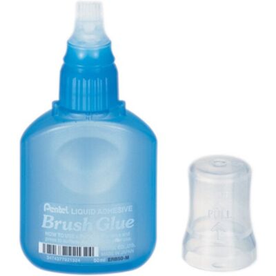 Pentel 50ml Brush Glue Bottle Pentel 50ml Brush Glue Bottle