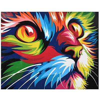 NATUCE Paint by Numbers Kits with Brushes and Acrylic Pigment DIY Canvas Paintin NATUCE Paint by Numbers Kits with Brushes and Acrylic Pigment DIY Canvas Paintin