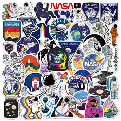 DTMEFJ 100pcs NASA Space Explorer Stickers Pack,Astronaut Spaceman Spacecraft Universe DTMEFJ 100pcs NASA Space Explorer Stickers Pack,Astronaut Spaceman Spacecraft Universe