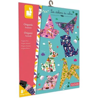Janod Origami Animals Craft Kit J07943 - Plush Soft Toy Janod Origami Animals Craft Kit J07943 - Plush Soft Toy