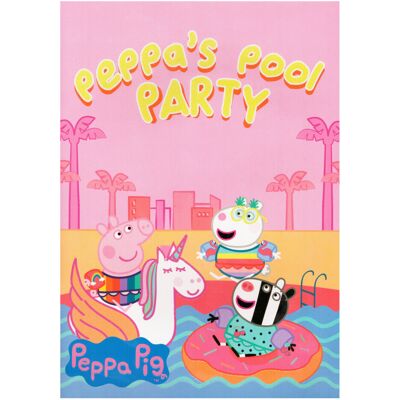 Peppa Pig Pool Party Colouring Book Activity Pad 32 Pages A4 Size Peppa Pig Pool Party Colouring Book Activity Pad 32 Pages A4 Size