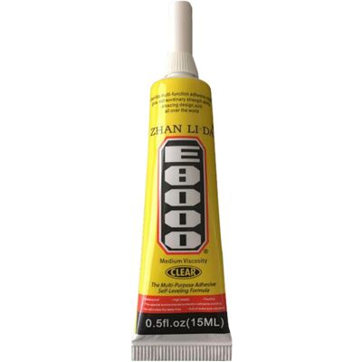 Unbranded 15ml E8000 Glue Industrial Strength Adhesive Gel With Small Tip For Small Gluing Unbranded 15ml E8000 Glue Industrial Strength Adhesive Gel With Small Tip For Small Gluing