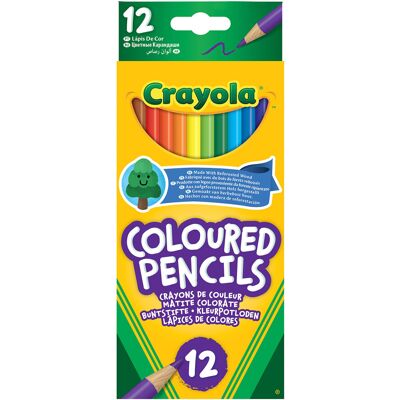 cRAYOLA colouring Pencils - Assorted colours (Pack of 12) A Must-Have cRAYOLA colouring Pencils - Assorted colours (Pack of 12) A Must-Have